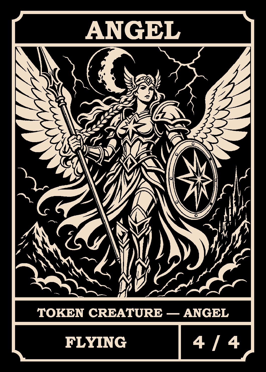 Angel token card (4/4)